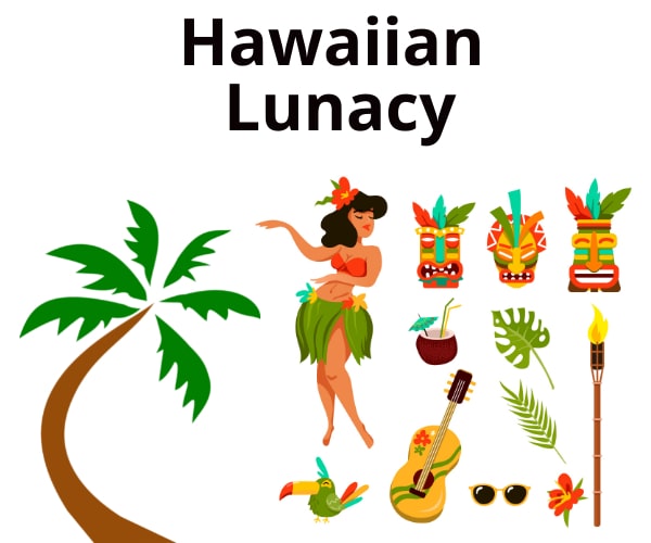 hawaiian luau clip art