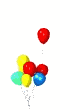 Balloons animation