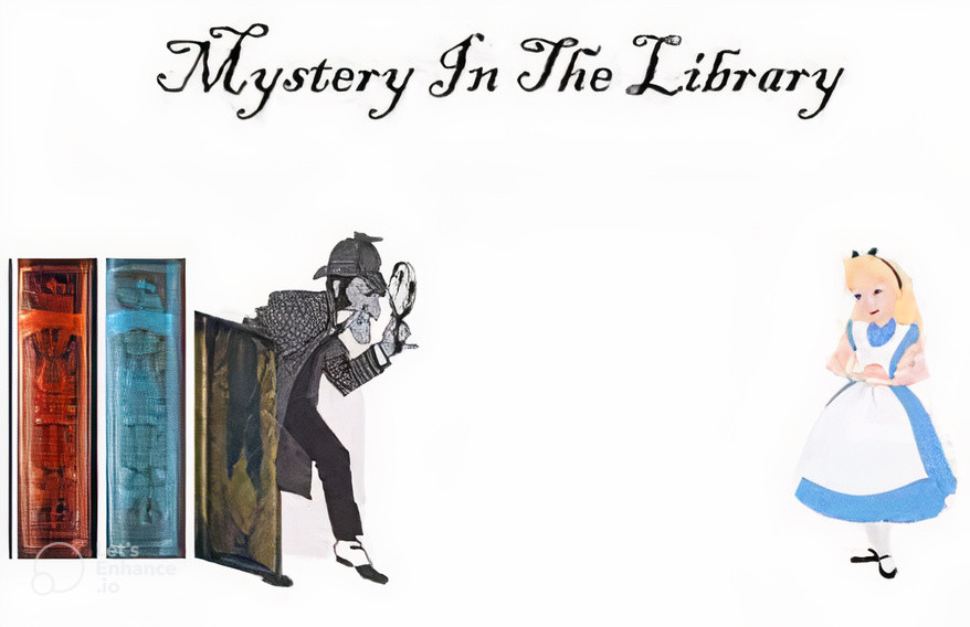 Mystery In The Library - Merri Mysteries Inc